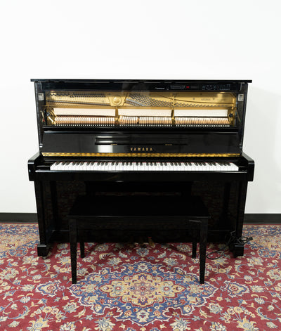 Yamaha 48" MX100A Upright Piano | Polished Ebony | SN: 4484285 | Used