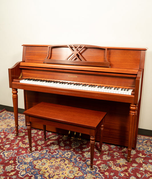 Hamilton by Baldwin Upright Piano | Satin Walnut | SN: MR0985