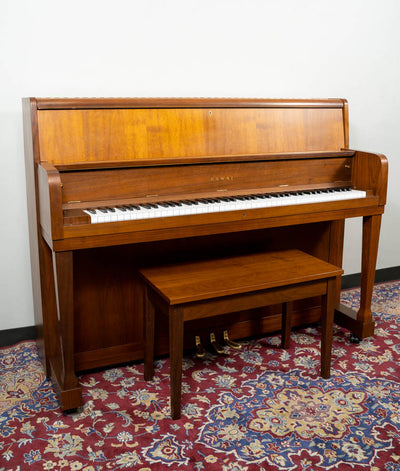 1980 Kawai 46" UST-6 Upright Piano | Satin Walnut | Used