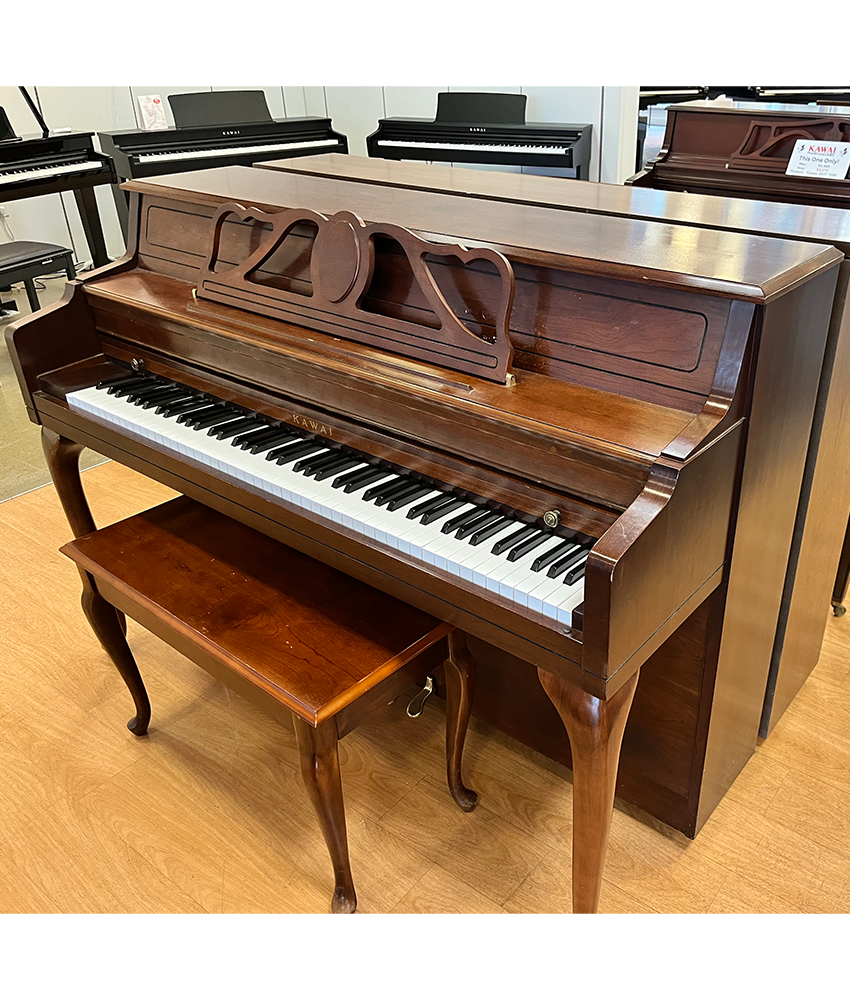 Kawai 502F Upright Console Piano | Satin Mahogany | SN: A60171 | Used