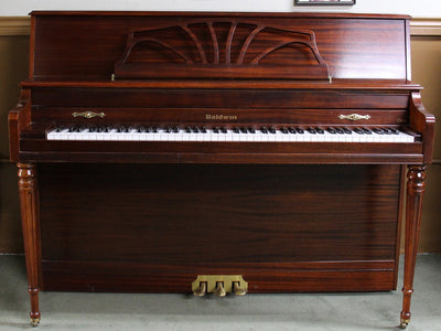 Baldwin 660 Console Upright Piano | Mahogany