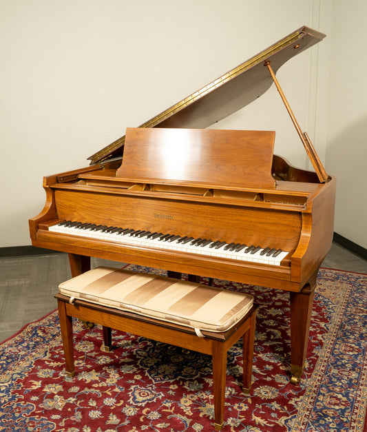 Baldwin 5'2" Model M Grand Piano | Satin Walnut | SN: 247382 | Used