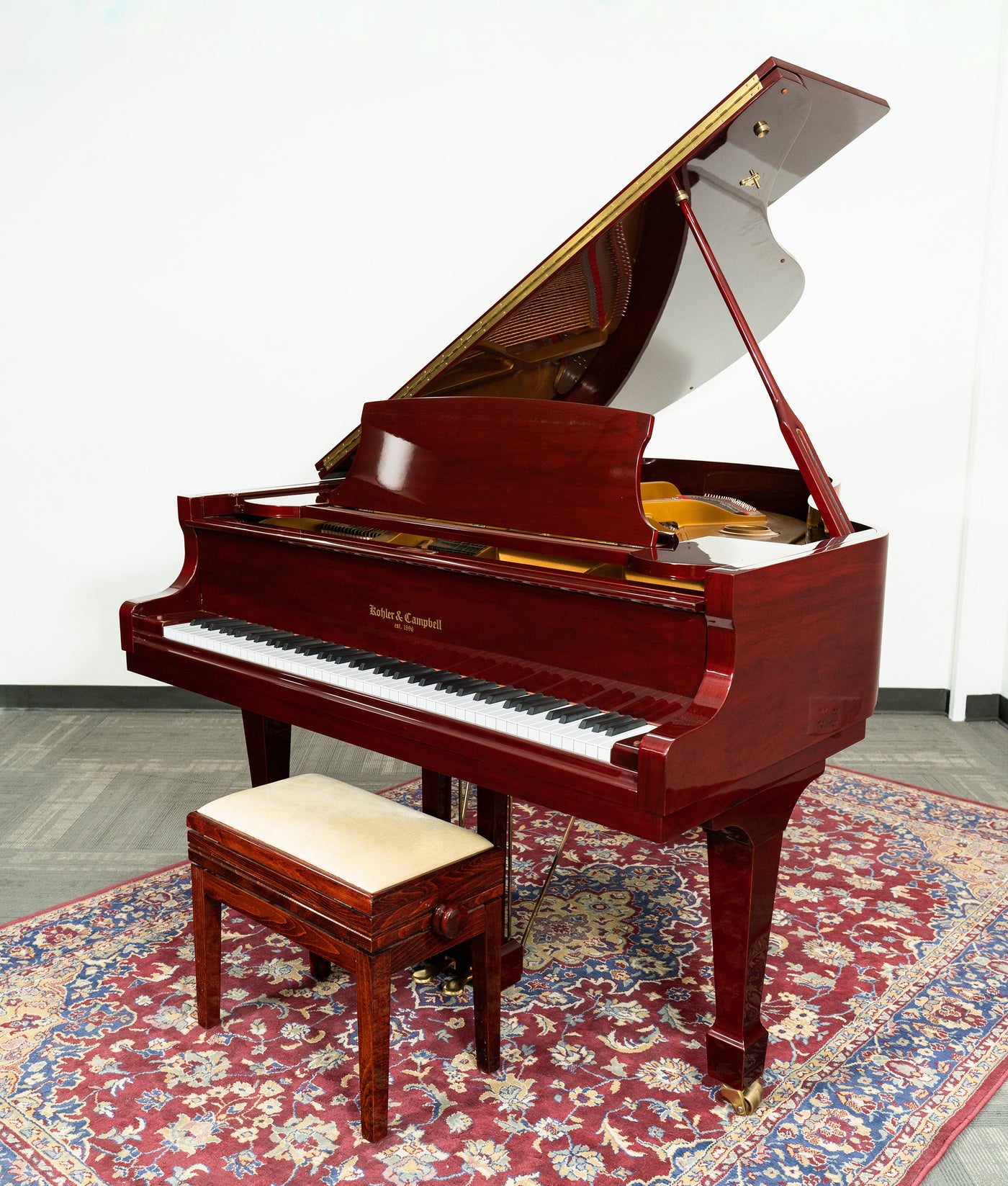 Kohler & Campbell 5'9? SKG600S Grand Piano | Polished Mahogany | SN: IREG0694 | Used