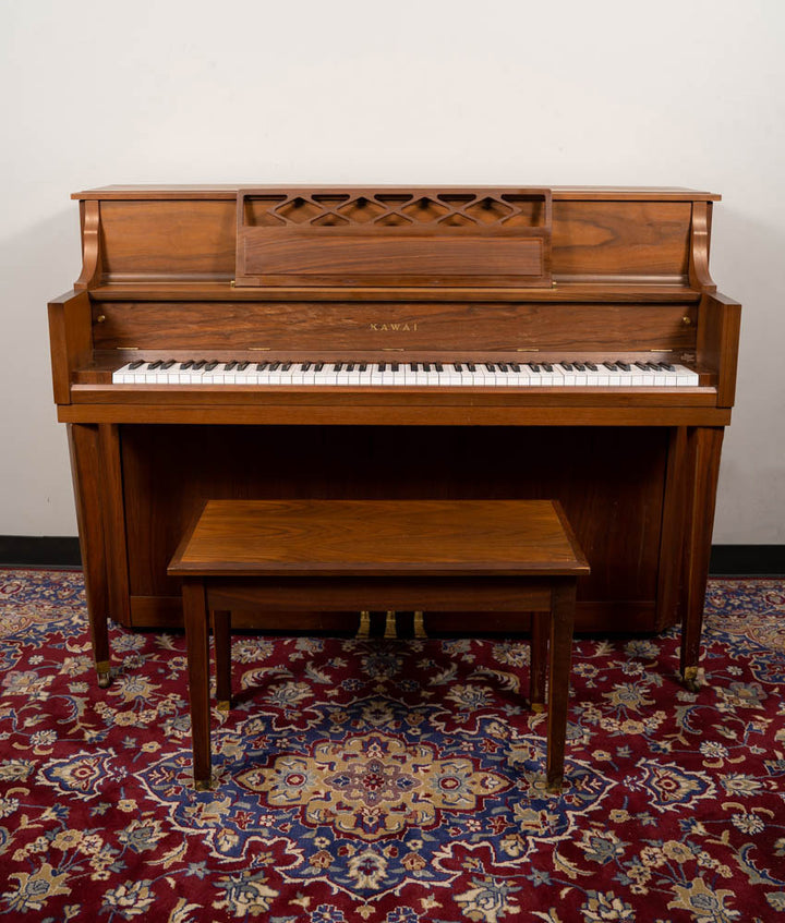Kawai 701-C Upright Piano | Satin Walnut | Used – Alamo Piano