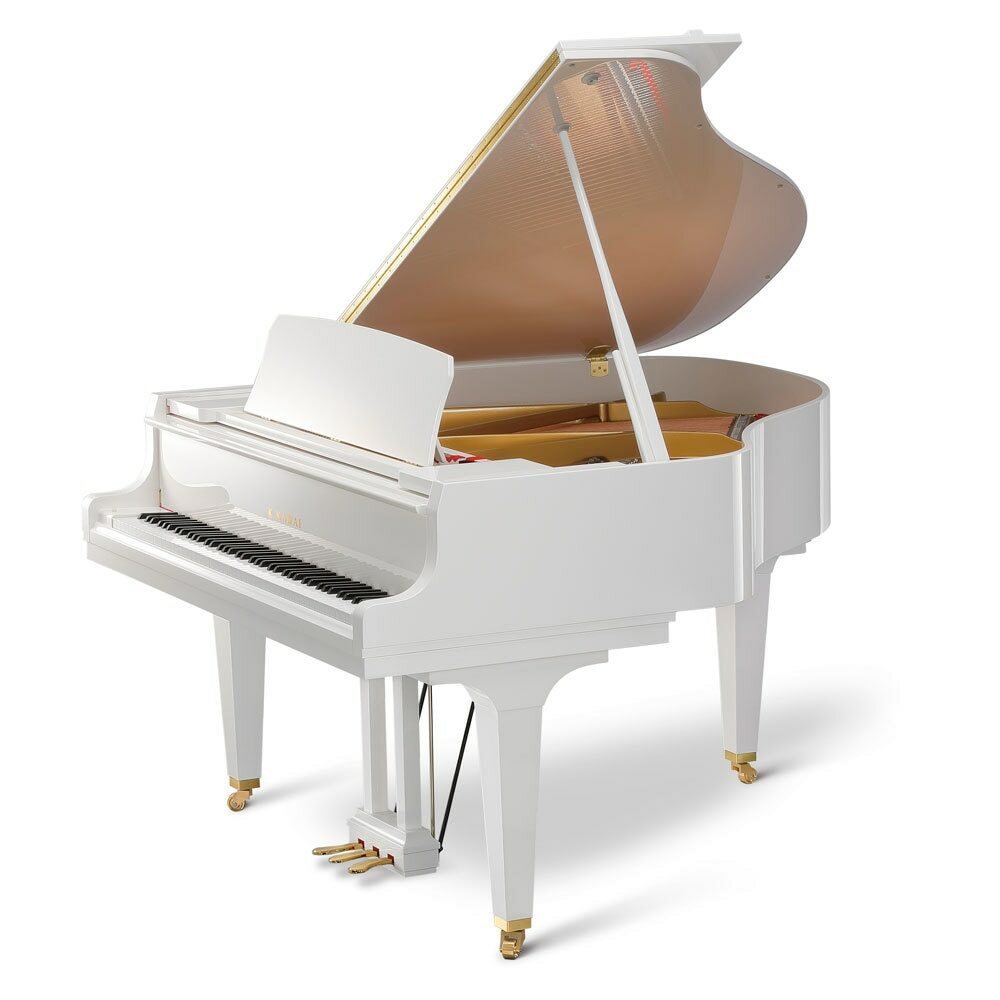 Kawai GL-30 | 5'5" Classic Grand Piano | Snow White Polish | New