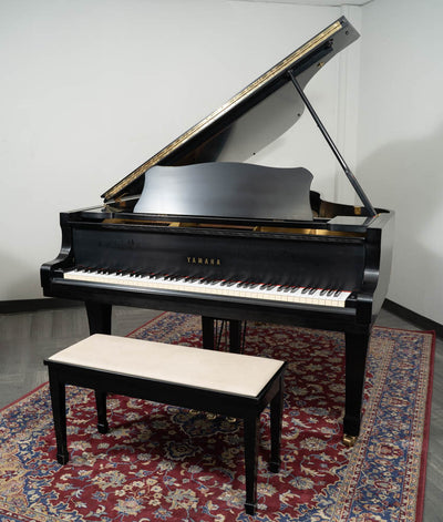 1982 Yamaha 6'7" C5 Conservatory Grand Piano | Polished Ebony
