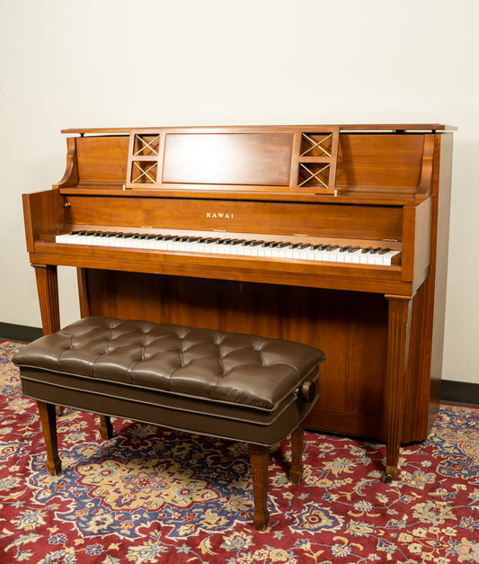 Kawai Upright Piano | Satin Oak | SN: K686880