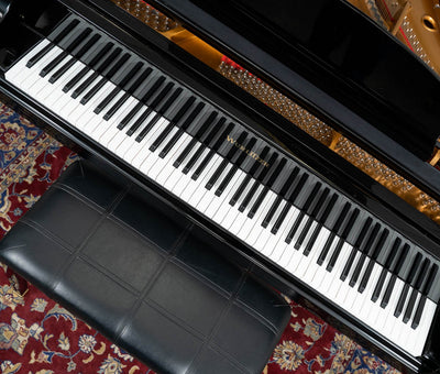 Wurlitzer 4'8" C143 Baby Grand Piano | Polished Ebony | Used