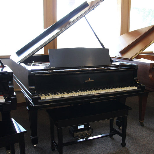 1884 Steinway and Sons Model A Grand Piano | Satin Ebony | SN: 54840 | Used