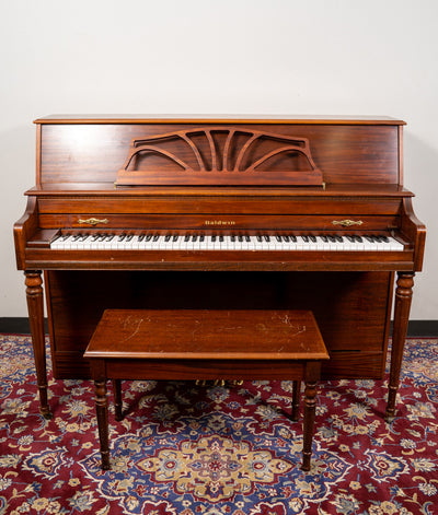 Baldwin 660 Upright Piano | Satin Mahogany