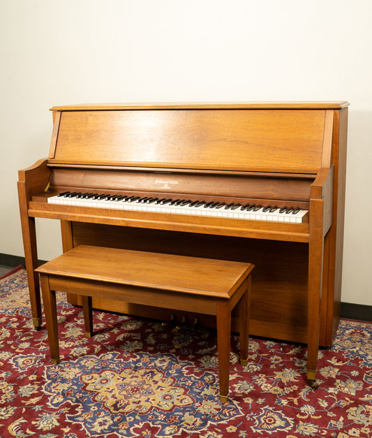 Sohmer & Co 45-SK Studio Piano | Satin Oak