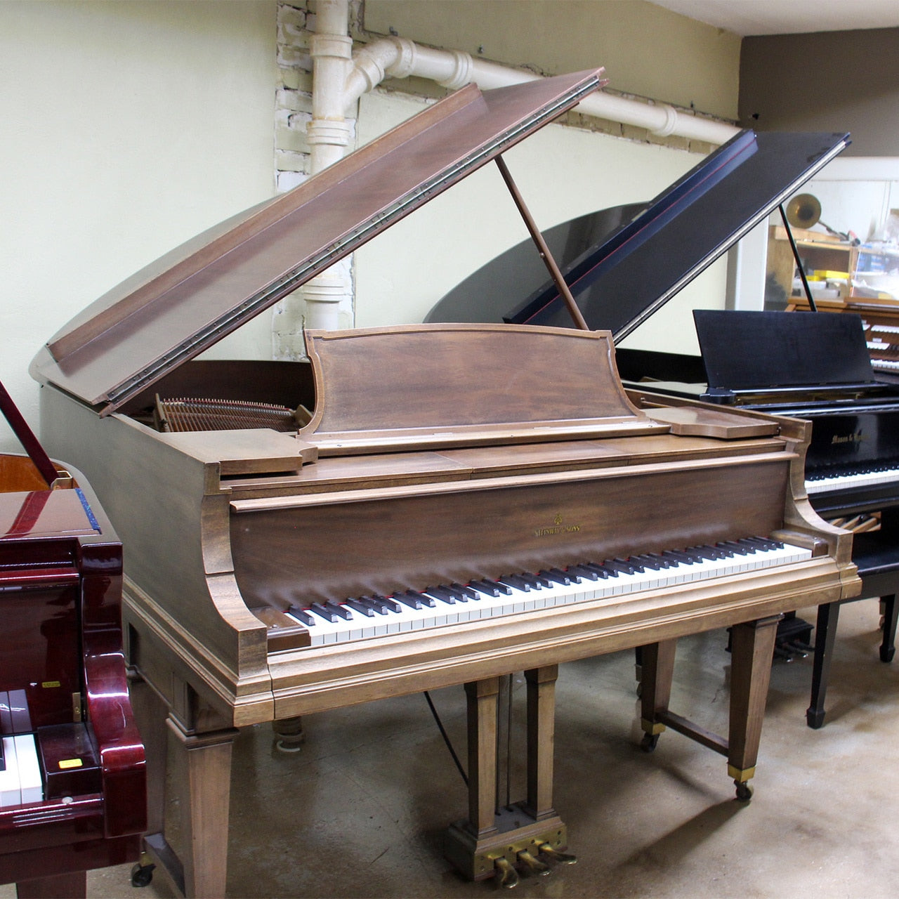 1922 Steinway & Sons Model A Grand Piano | Satin Walnut | SN: 216331