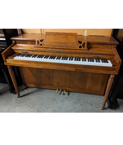 1977 Schafer & Sons 37.5" Model 93 Upright Piano | Satin Walnut | SN: 235224 | Used