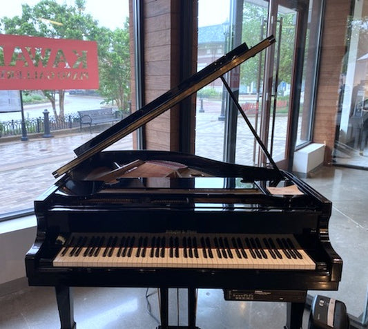 Schafer & Sons Player Concert Master Grand Piano | Polished Ebony | Used