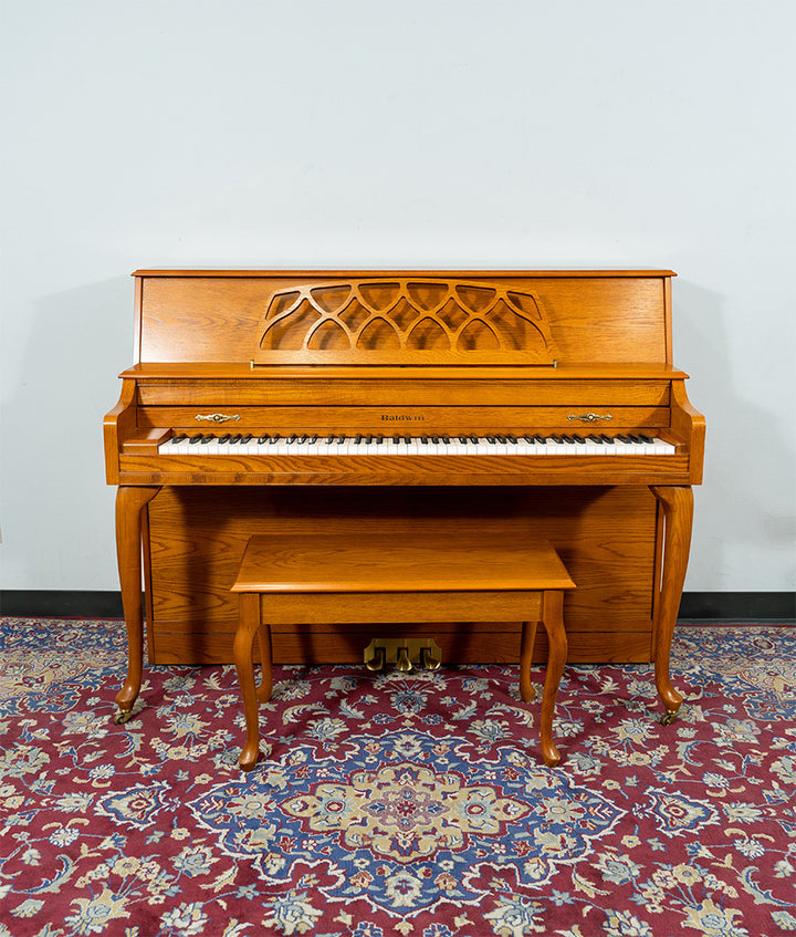 Used Upright Piano, Baldwin 667 Upright Piano | Oak | SN: – Alamo