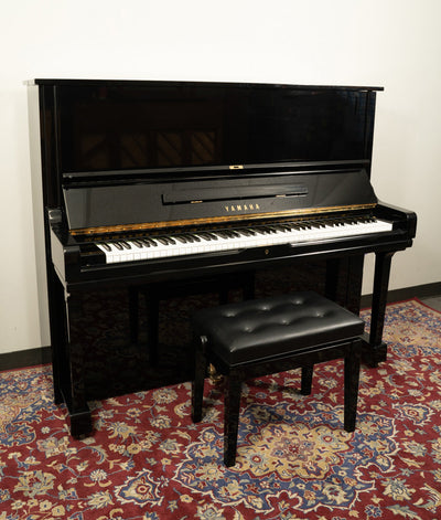 Yamaha 52" U3 Studio Piano | Polished Ebony | SN: 2537715