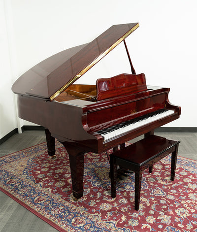 Carl Ebel 5'4" Baby Grand Piano | Polished Cherry | SN: 00301270