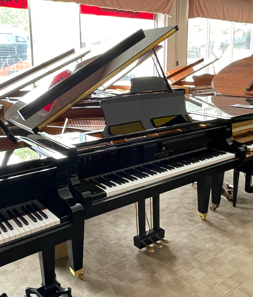 Fridolin 5'1" F156 Grand Piano | Polished Ebony | New