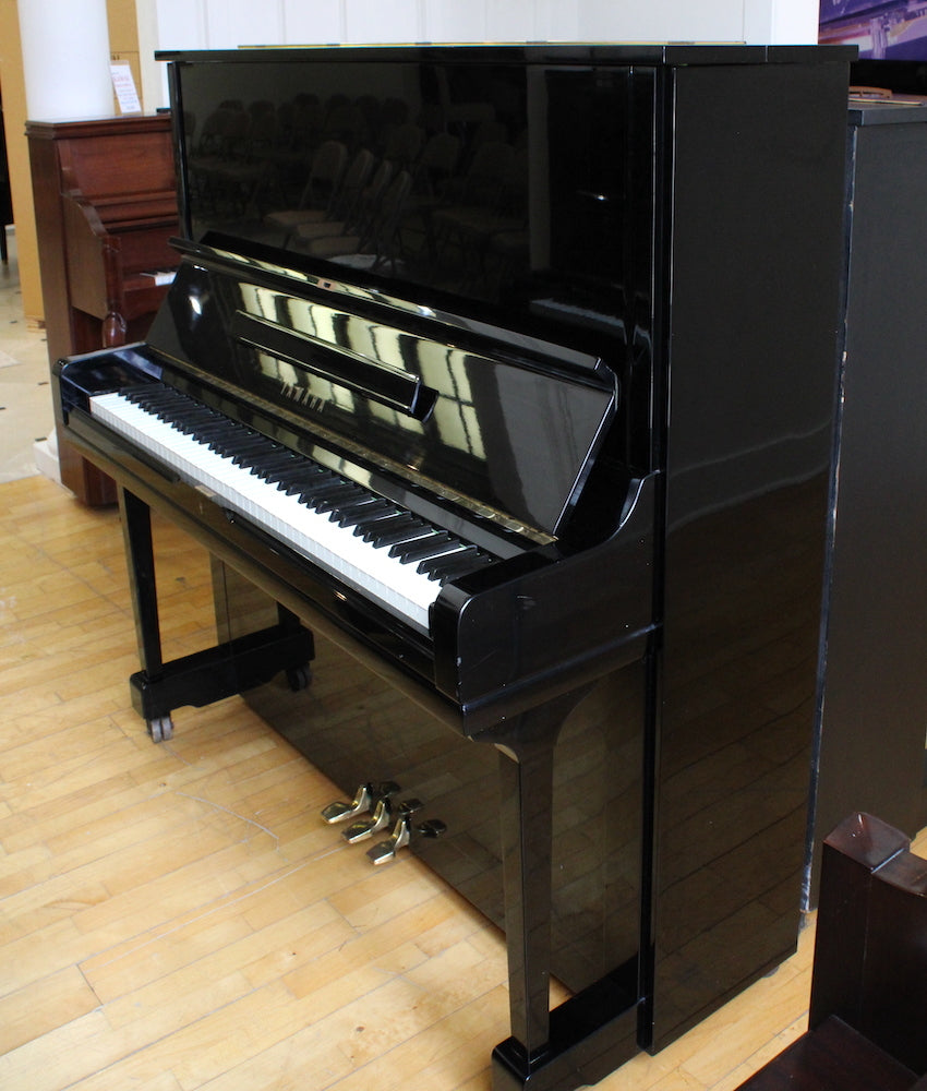 Yamaha 52" U3 Upright Piano | Polished Ebony | Used