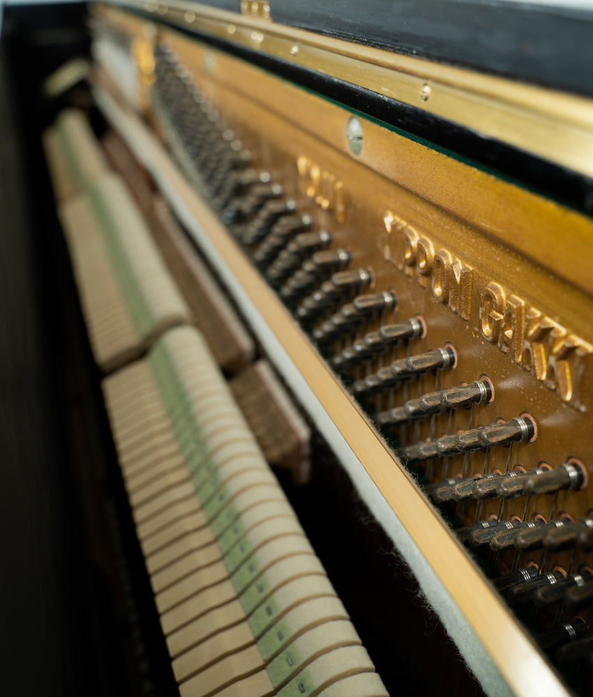 1963 Yamaha U1 Upright Piano | Gloss Ebony | SN: 69087 | Used