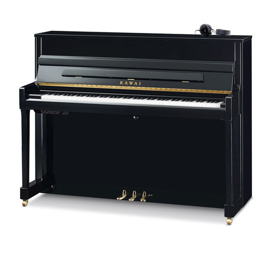 Kawai 45" K-200 ATX4 Anytime Hybrid Piano | Polished Ebony | New