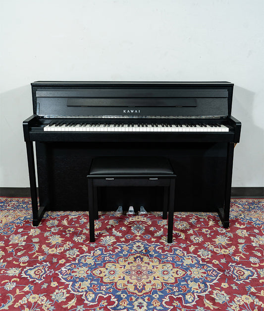 Pre-Owned Kawai CA99SB Upright Piano | Satin Ebony | SN: G664700 | Used