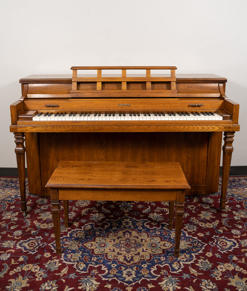 Baldwin Upright Piano | Satin Walnut | SN: 1240580 | Used