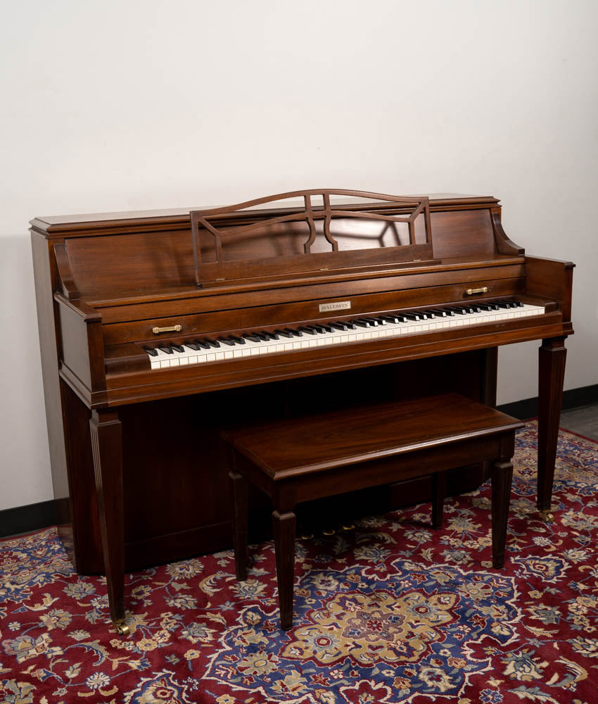 Baldwin 910 Console Piano | Satin Mahogany