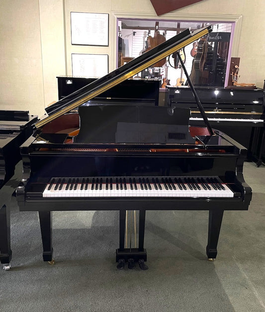 Pearl River 4'10" GP148 Grand Piano | Polished Ebony | New