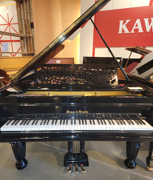 1894 Mason & Hamlin 6'2" Screwstringer Grand Piano | Polished Ebony | SN: 8388 | Used