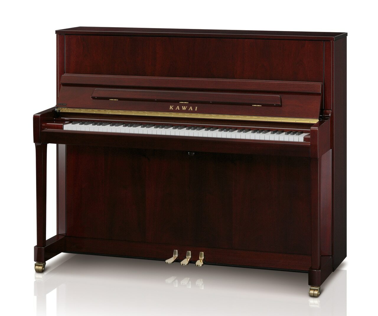 Kawai 48" K-300 Upright Piano | Polished Mahogany | New