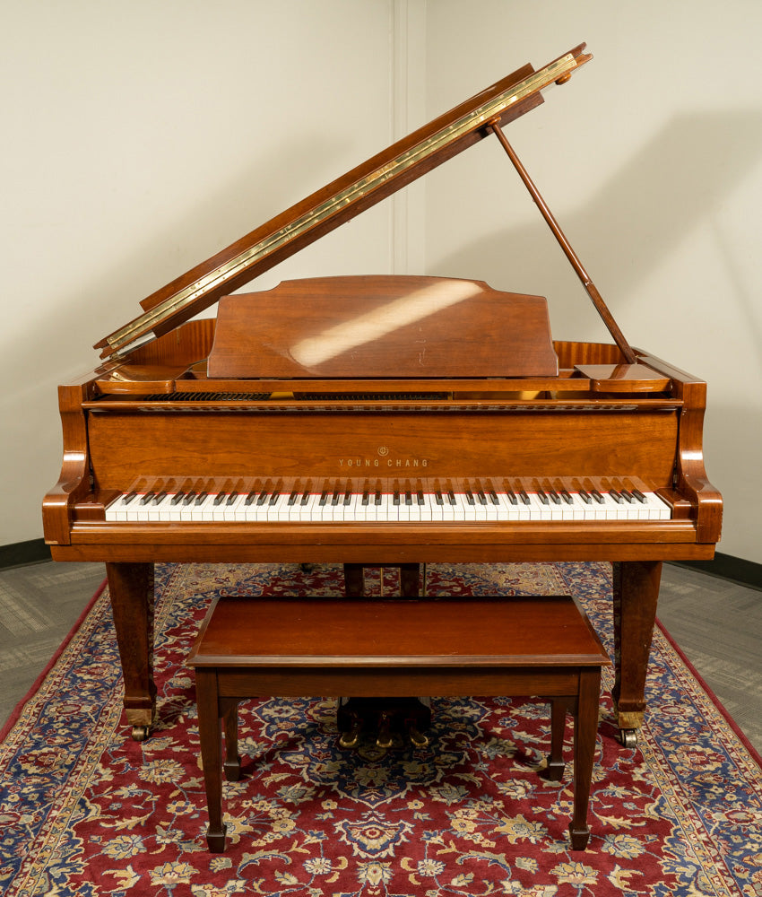 Young Chang 6'1" G-185 Grand Piano | Polished Walnut
