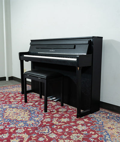 Pre-Owned Kawai CA99SB Upright Piano | Satin Ebony | SN: G664700 | Used