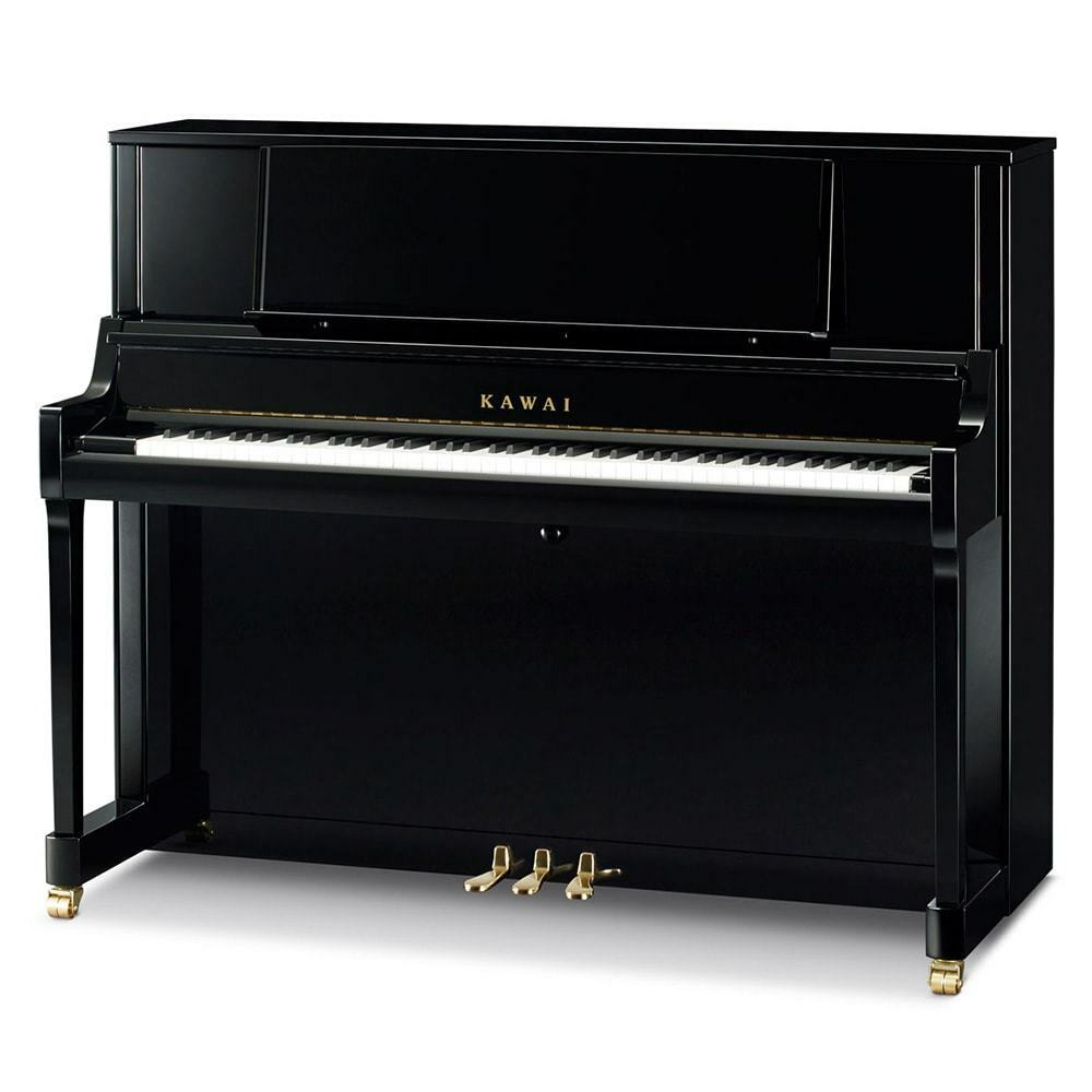 Kawai 48" K-400 Upright Piano | Ebony Polish | New