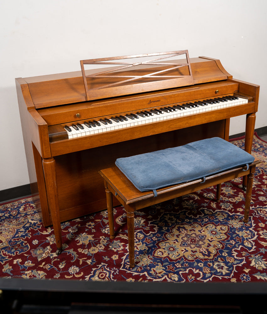 Acrosonic by Baldwin Upright Piano | Satin Walnut | SN: 775610 | Used