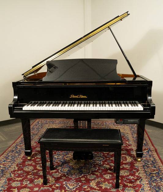 Pearl River 5'3" GP159 Grand Piano | Polished Ebony