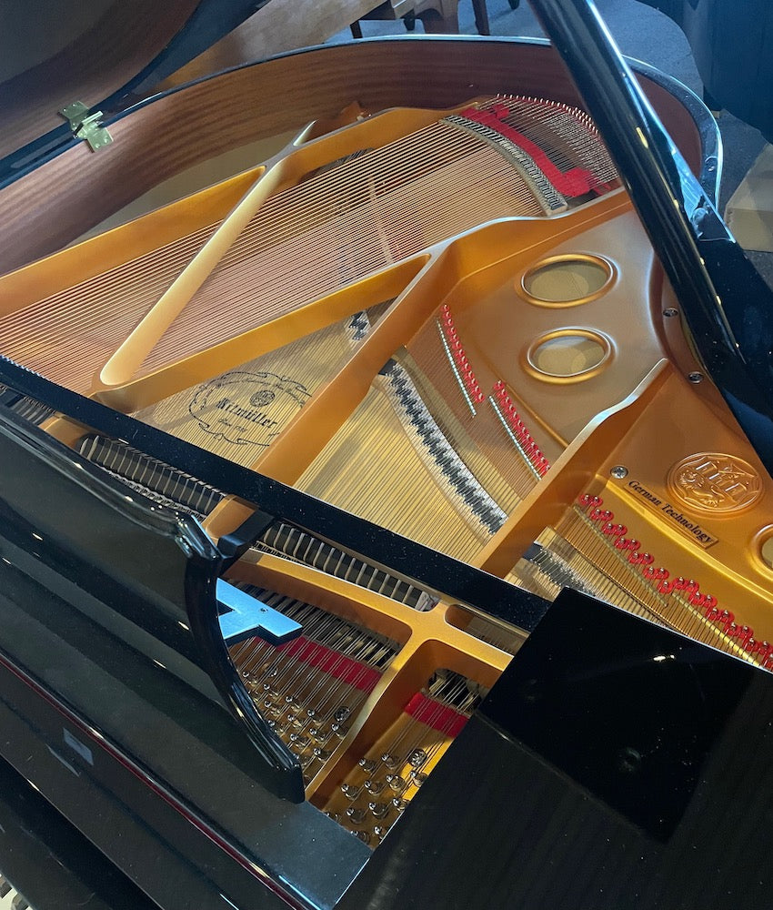 Ritmuller 4'11" R8 Grand Piano | Polished Ebony | Used