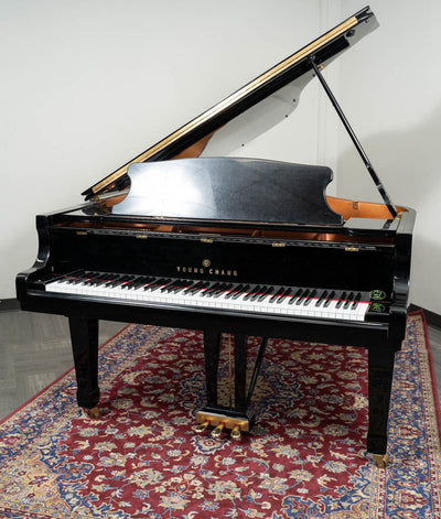 1982 Young Chang 6'10" PG-208 Grand Piano | Polished Ebony | Used