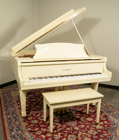 Kawai 5'1" KG-1 Grand Piano | Polished Snow White