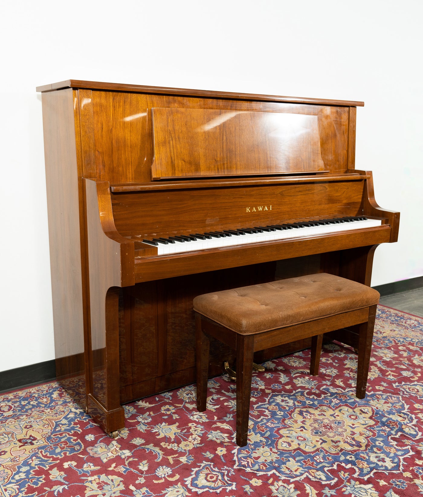 Kawai 52" KL702 Upright Piano | Polished Mahogany | SN: K1120813 | Used