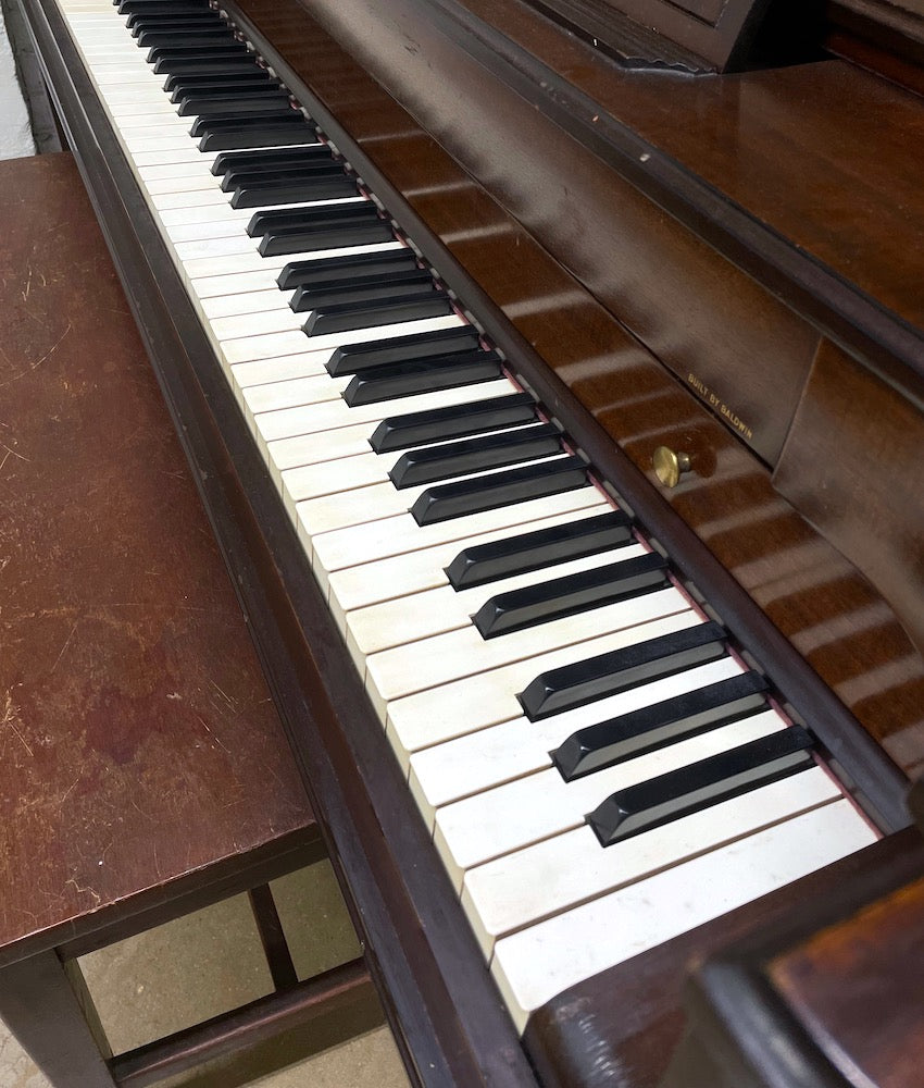 Acrosonic by Baldwin Upright Piano | Satin Mahogany