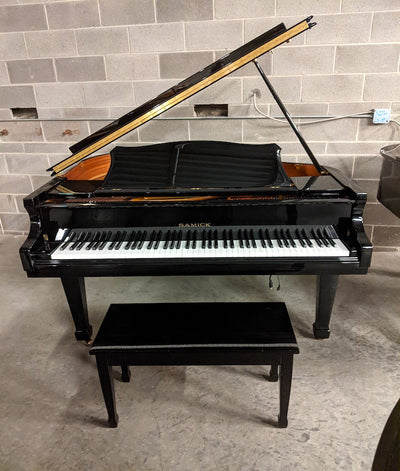 1990 Samick 4'8" SIG-40PD Grand Piano | Polished Ebony | SN: IJPCG0304 | Used