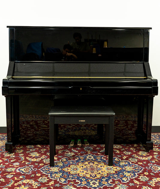 Yamaha UX Upright Piano | Polished Ebony | SN: 3145934 | Used