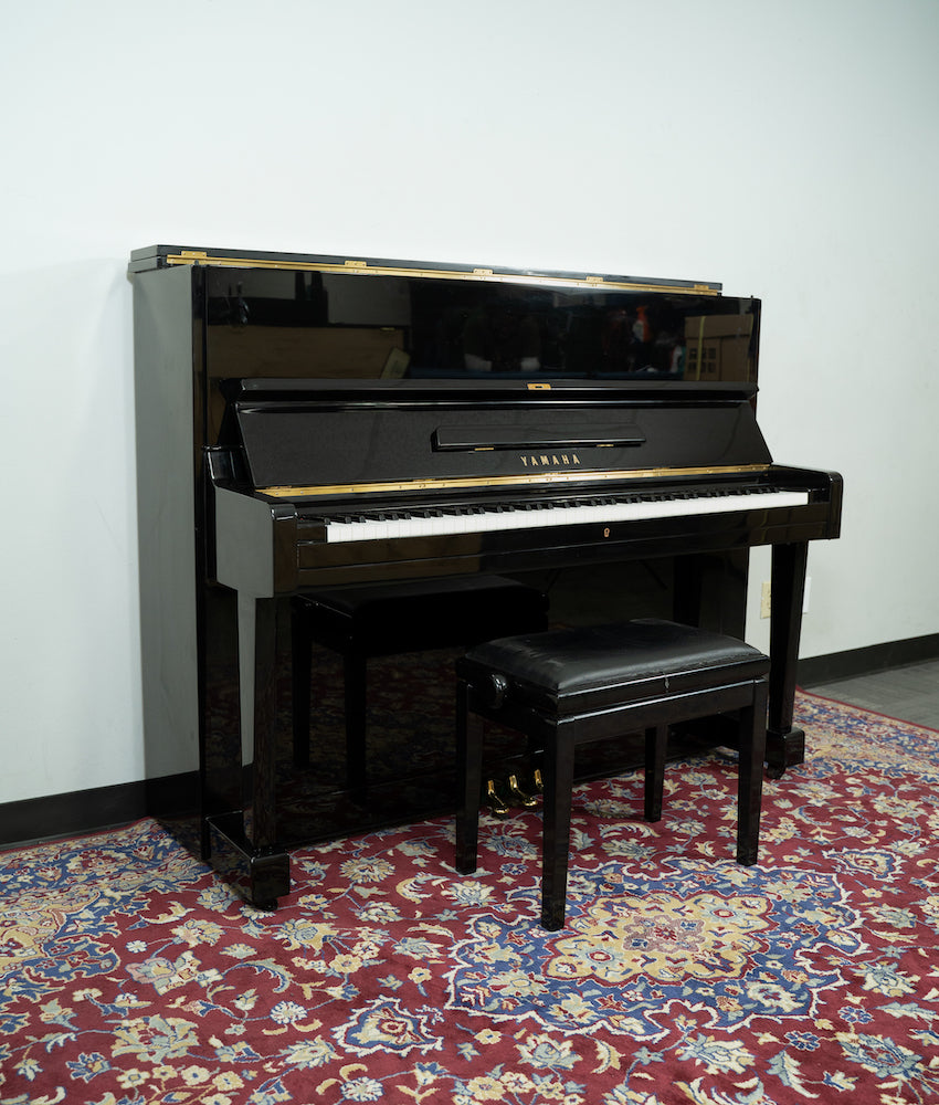 1963 Yamaha U1 Upright Piano | Gloss Ebony | SN: 69087 | Used