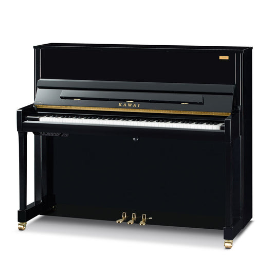Kawai K300 Aures ATX4 Upright Piano | Polished Ebony | 48" | New