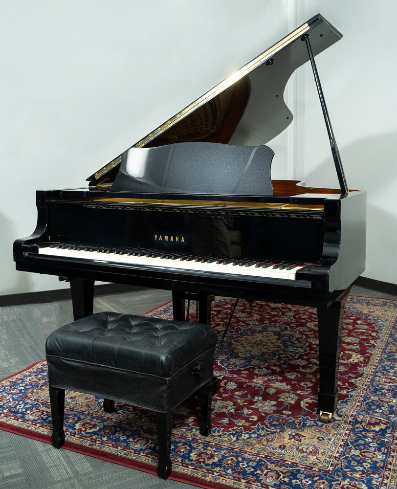 1987 Yamaha 7'4" C7 Conservatory Grand Piano | Polished Ebony | Used