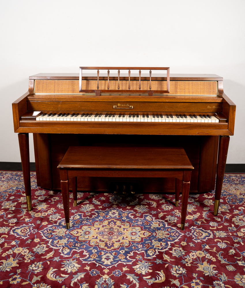 Starck Upright Piano | Satin Cherry | SN: 164241 | Used