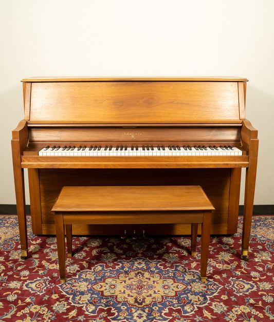 Sohmer & Co 45-SK Studio Piano | Satin Oak