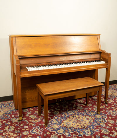 Sohmer & Co 45-SK Studio Piano | Satin Oak
