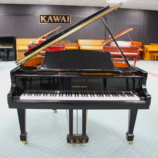 Conover Cable 5'1" CC-155 Grand Piano | Polished Ebony | SN: ISBG0199 | Used